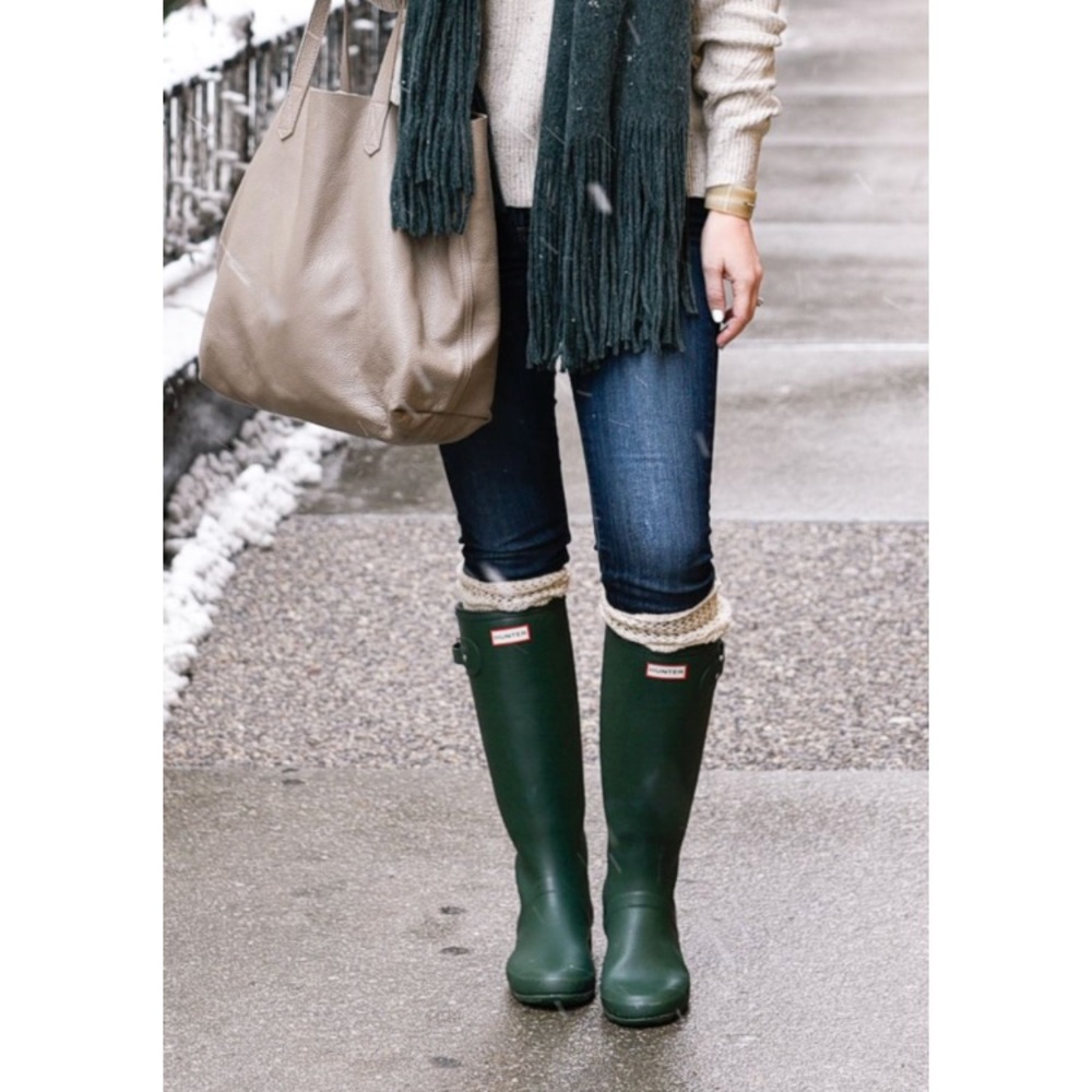 Green Hunter Boots